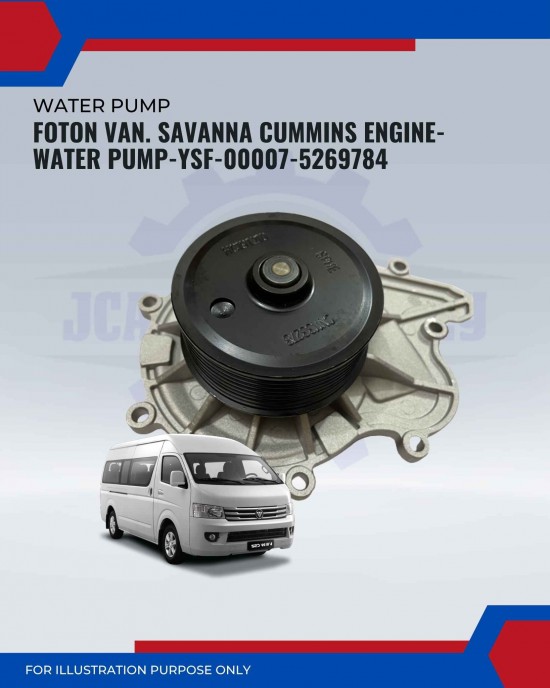 Water Pump-Foton Van 2.8cc Cummins Engine-5269784