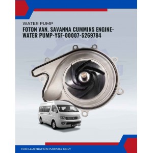 Water Pump-Foton Van 2.8cc Cummins Engine-5269784