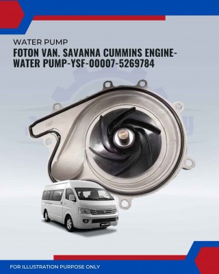 Water Pump-Foton Van 2.8cc Cummins Engine-5269784 Water Pump-Foton Van 2.8cc Cummins Engine-5269784