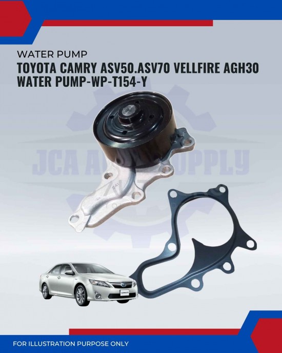 Water Pump-Toyota Camry ASV50-ASV70-Vellfire AGH30-WP-T154-Y