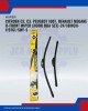 Front Wiper (Hook BBA Set)-Citroen C2. C3. Peugeot 1007. Renault Megane II-24/18 Inch-119761/SWF-S Front Wiper (Hook BBA Set)-Citroen C2. C3. Peugeot 1007. Renault Megane II-24/18 Inch-119761/SWF-S