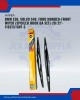 Front Wiper (Spoiler Hook BA Set)-BMW E36. Volvo S40. Ford Mondeo-20/21inch-116313/SWF-S