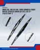 Front Wiper (Spoiler Hook BA Set)-BMW E36. Volvo S40. Ford Mondeo-20/21inch-116313/SWF-S