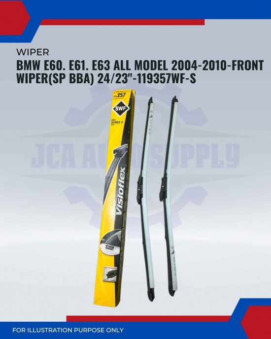 Front Wiper (SP BBA)-Mercedes Benz E60. E61. E63 All Model 2004-2010-24/23inch-119357/SWF-S