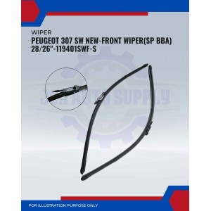 Front Wiper (SP BBA)-Peugeot 307 SW New-28/26inch-119401/SWF-S Front Wiper (SP BBA)-Peugeot 307 SW New-28/26inch-119401/SWF-S