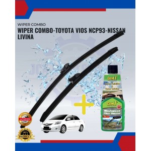 WIPER COMBO-Toyota Vios NCP93-Nissan Livina