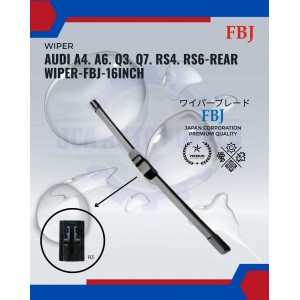 Audi A4. A6. Q3. Q7. RS4. RS6-Rear Wiper-FBJ-16Inch Audi A4. A6. Q3. Q7. RS4. RS6-Rear Wiper-FBJ-16Inch