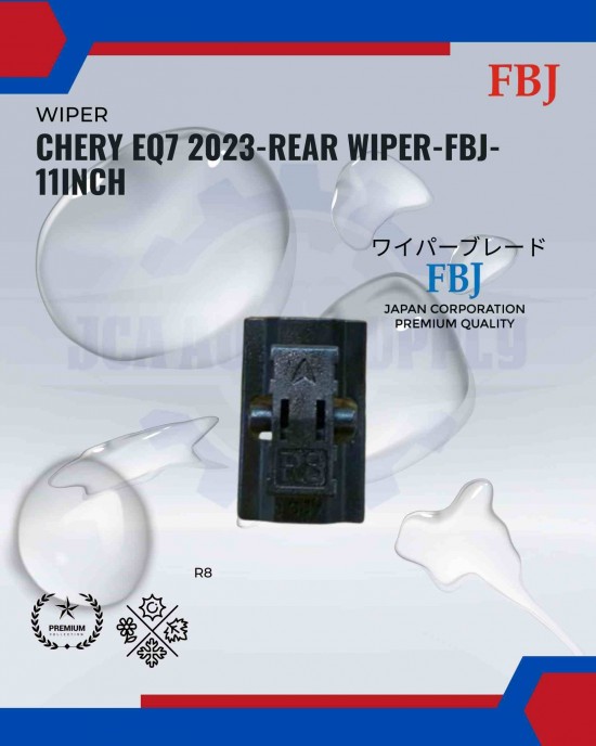 Chery EQ7 2023-Rear Wiper-FBJ-11inch Chery EQ7 2023-Rear Wiper-FBJ-11inch
