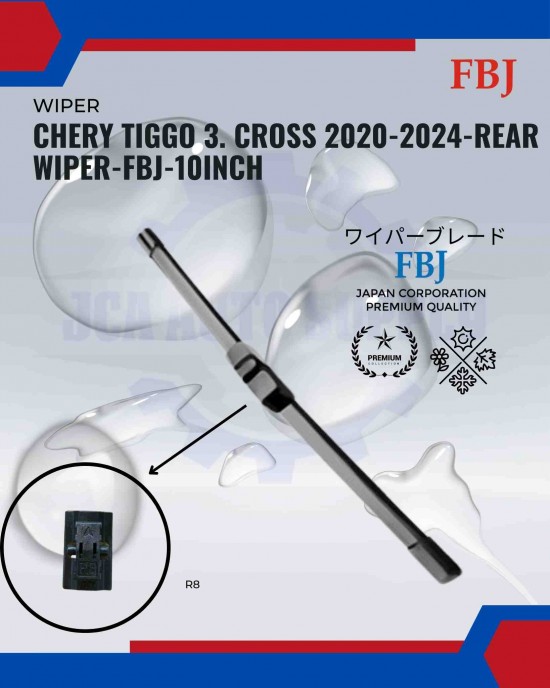 Chery Tiggo 3. Cross 2020-2024-Rear Wiper-FBJ-10inch Chery Tiggo 3. Cross 2020-2024-Rear Wiper-FBJ-10inch