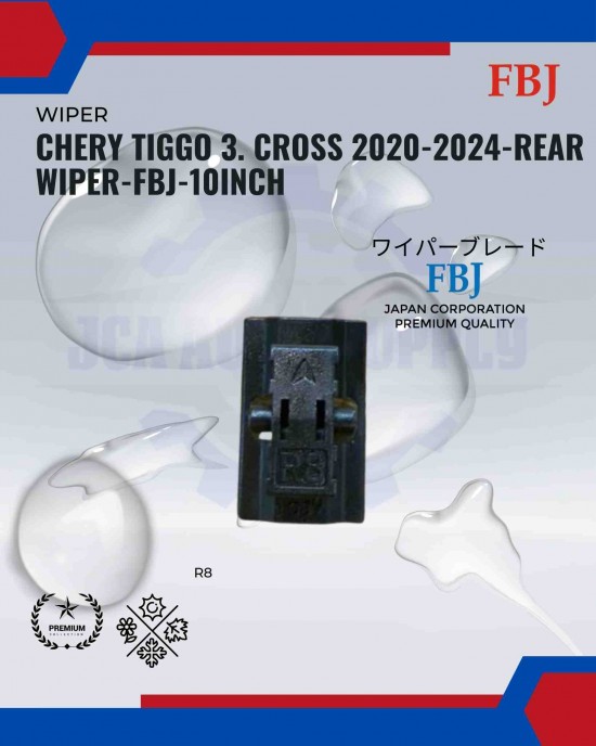 Chery Tiggo 3. Cross 2020-2024-Rear Wiper-FBJ-10inch Chery Tiggo 3. Cross 2020-2024-Rear Wiper-FBJ-10inch