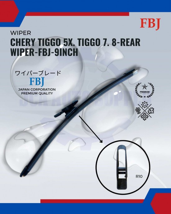 Showing image for Chery Tiggo 5X. Tiggo 7. 8-Rear Wiper-FBJ-9inch Chery Tiggo 5X. Tiggo 7. 8-Rear Wiper-FBJ-9inch WIPER-WIPER TANK MOTOR-WIPER NOZZLE image