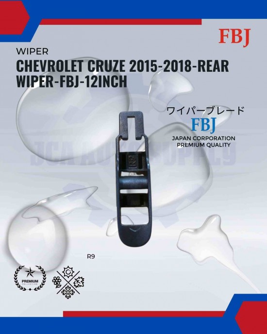 Chevrolet Cruze 2015-2018-Rear Wiper-FBJ-12inch