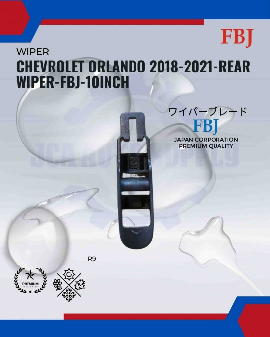 Chevrolet Orlando 2018-2021-Rear Wiper-FBJ-10inch
