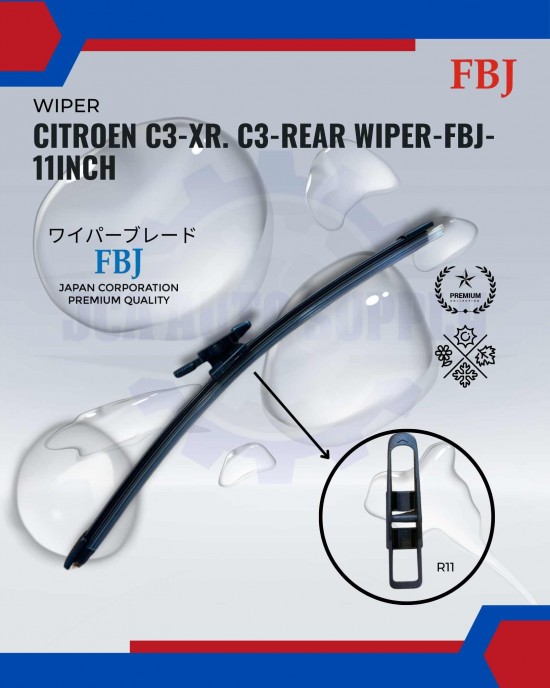 Showing image for Citroen C3-XR. C3-Rear Wiper-FBJ-11inch Citroen C3-XR. C3-Rear Wiper-FBJ-11inch WIPER-WIPER TANK MOTOR-WIPER NOZZLE image