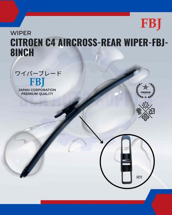 Citroen C4 Aircross 2018-2019 -Rear Wiper-FBJ-8inch
