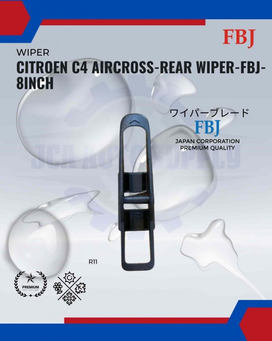 Citroen C4 Aircross 2018-2019 -Rear Wiper-FBJ-8inch
