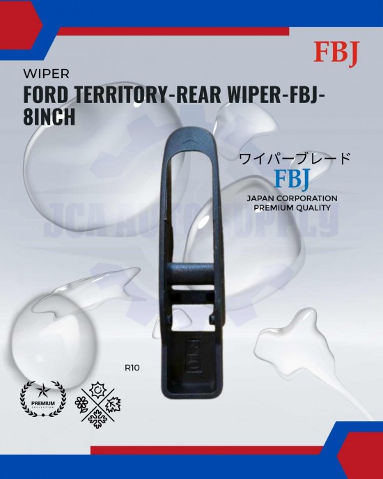 Showing image for Ford Territory 2019-2021-Rear Wiper-FBJ-8inch Ford Territory 2019-2021-Rear Wiper-FBJ-8inch WIPER-WIPER TANK MOTOR-WIPER NOZZLE image