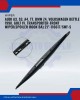 Front Wiper (Spoiler Hook BA)-Audi A3. S3. A4. TT. BMW Z4. Volkswagen Beetle. Golf IV. Transporter-21inch-116617/SWF-S