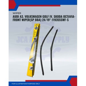 Front Wiper (SP BBA)-Audi A3. Volkswagen Golf IV. Skoda Octavia-24/19inch-119355/SWF-S