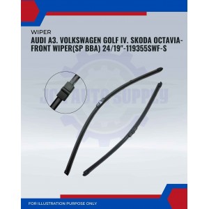 Front Wiper (SP BBA)-Audi A3. Volkswagen Golf IV. Skoda Octavia-24/19inch-119355/SWF-S