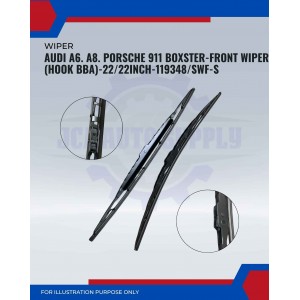 Front Wiper (Hook BA)-Audi A6. A8. Porsche 911 Boxster-22/22 Inch-119348SWF-S Front Wiper (Hook BA)-Audi A6. A8. Porsche 911 Boxster-22/22 Inch-119348SWF-S