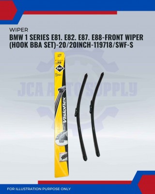 Front Wiper (Hook BBA Set)-BMW 1 Series E81. E82. E87. E88-20/20 Inch-119718/SWF-S
