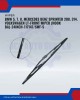 Front Wiper (Hook BA)-BMW 5. 7. 8- Mercedes Benz Sprinter 208. 314. Volkswagen LT-24 Inch-117147SWF-S Front Wiper (Hook BA)-BMW 5. 7. 8- Mercedes Benz Sprinter 208. 314. Volkswagen LT-24 Inch-117147SWF-S