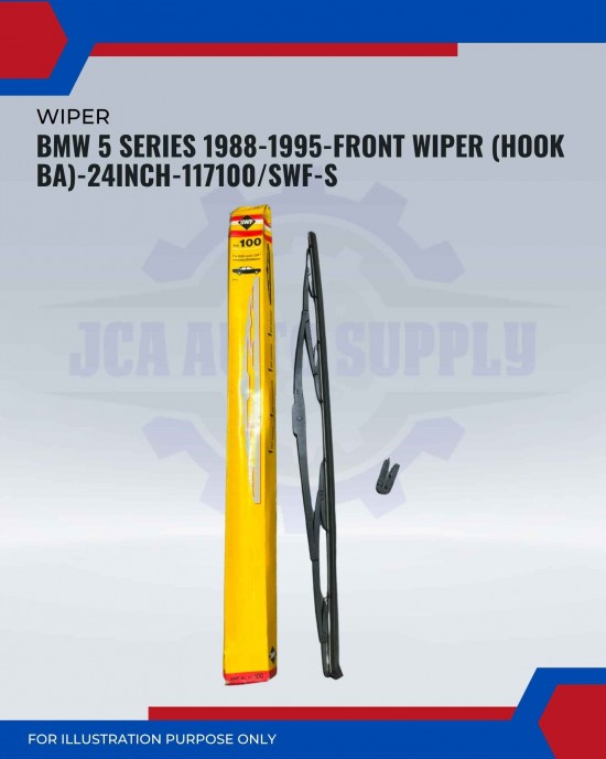 Front Wiper (Hook BA)-BMW 5 Series 1988-1995-24Inch-117100SWF-S