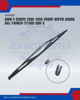 Front Wiper (Hook BA)-BMW 5 Series 1988-1995-24Inch-117100SWF-S