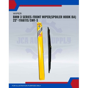 Front Wiper (Spoiler Hook BA)-BMW 3 Series-23inch-116611s/SWF-S