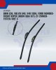 Front Wiper (Hook BBA Set)-BMW E36. Volvo S40. V40 1996. Ford Mondeo-21/20 Inch-119726/SWF-S Front Wiper (Hook BBA Set)-BMW E36. Volvo S40. V40 1996. Ford Mondeo-21/20 Inch-119726/SWF-S