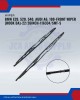 Front Wiper (Hook BA)-BMW E39. 520. Audi A6. 100-22/26 Inch-116334SWF-S