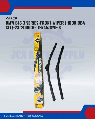 Front Wiper (Hook BBA Set)-BMW E46 3 Series-23/20 Inch-119745/SWF-S