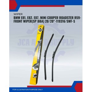Front Wiper (SP BBA)-BMW E81. E82. E87. Mini Copper R59-20/20inch-119316/SWF-S