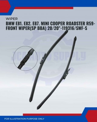 Front Wiper (SP BBA)-BMW E81. E82. E87. Mini Copper R59-20/20inch-119316/SWF-S
