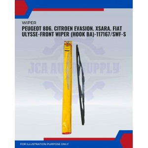 Front Wiper (Hook BA)-Peugeot 806. Citroen Evasion. XSara. Fiat Ulysse-26Inch-117167SWF-S