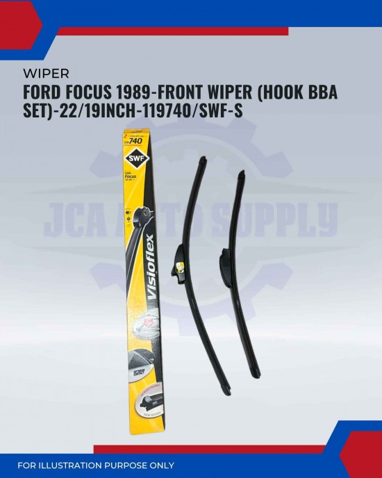 Front Wiper (Hook BBA Set)-Ford Focus 1989-22/19 Inch-119741/SWF-S Front Wiper (Hook BBA Set)-Ford Focus 1989-22/19 Inch-119741/SWF-S