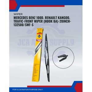 Front Wiper (Hook BA)-Mercedes Benz 100D. Renault Kangoo. Trafic-20 Inch-132500SWF-S