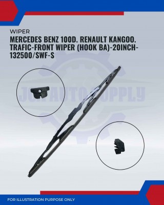 Front Wiper (Hook BA)-Mercedes Benz 100D. Renault Kangoo. Trafic-20 Inch-132500SWF-S Front Wiper (Hook BA)-Mercedes Benz 100D. Renault Kangoo. Trafic-20 Inch-132500SWF-S