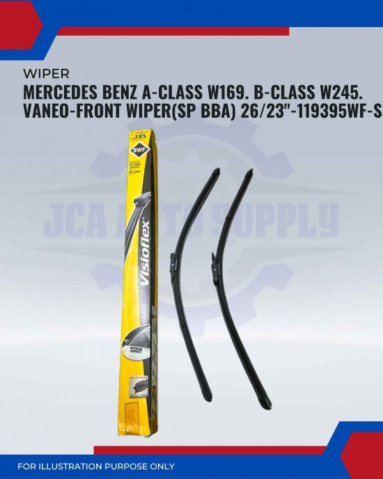 Front Wiper (SP BBA)-Mercedes Benz A-Class W169. B-Class W245-26/23inch-119395/SWF-S