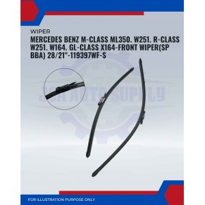 Front Wiper (SP BBA)-Mercedes Benz M-Class ML350. W350. R-Class W251. W164-28/21inch-119397/SWF-S Front Wiper (SP BBA)-Mercedes Benz M-Class ML350. W350. R-Class W251. W164-28/21inch-119397/SWF-S