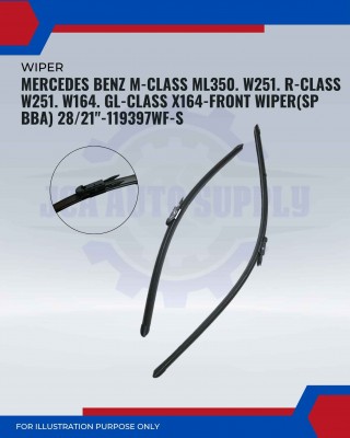 Front Wiper (SP BBA)-Mercedes Benz M-Class ML350. W350. R-Class W251. W164-28/21inch-119397/SWF-S Front Wiper (SP BBA)-Mercedes Benz M-Class ML350. W350. R-Class W251. W164-28/21inch-119397/SWF-S
