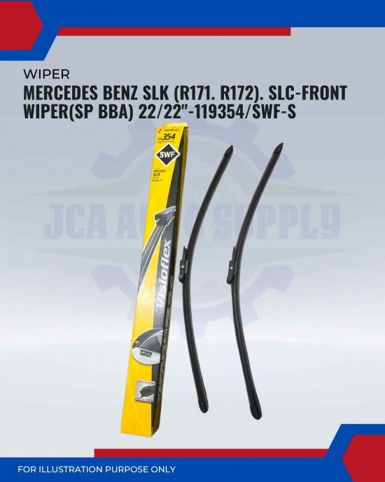 Front Wiper (SP BBA)-Mercedes Benz SLK (R171. R172)-22/22inch-119354/SWF-S
