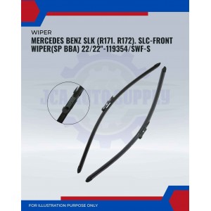 Front Wiper (SP BBA)-Mercedes Benz SLK (R171. R172)-22/22inch-119354/SWF-S Front Wiper (SP BBA)-Mercedes Benz SLK (R171. R172)-22/22inch-119354/SWF-S