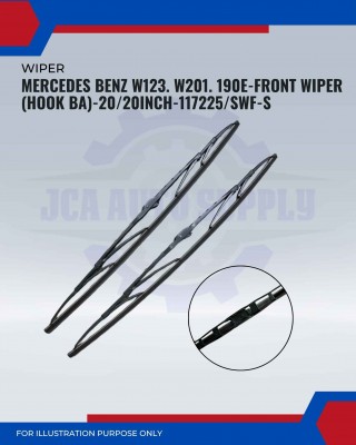Front Wiper (Hook BA)-Mercedes Benz W123. W201. 190E-20/20 Inch-117225SWF-S Front Wiper (Hook BA)-Mercedes Benz W123. W201. 190E-20/20 Inch-117225SWF-S