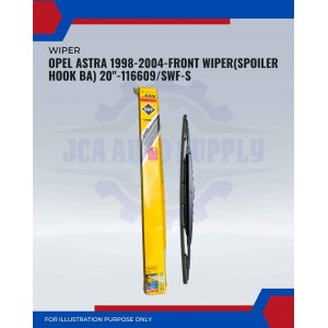Front Wiper (Spoiler Hook BA)-Opel Astra 1998-20inch-116609/SWF-S
