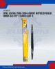 Front Wiper (Spoiler Hook BA)-Opel Astra 1998-20inch-116609/SWF-S