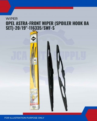 Front Wiper (Spoiler Hook BA Set)-Opel Astra-20/19inch-116335/SWF-S