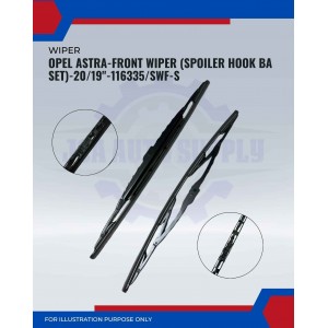 Front Wiper (Spoiler Hook BA Set)-Opel Astra-20/19inch-116335/SWF-S Front Wiper (Spoiler Hook BA Set)-Opel Astra-20/19inch-116335/SWF-S