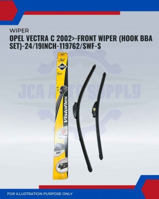Front Wiper (Hook BBA Set)-Opel Vectra C 2002-24/19 Inch-119762/SWF-S